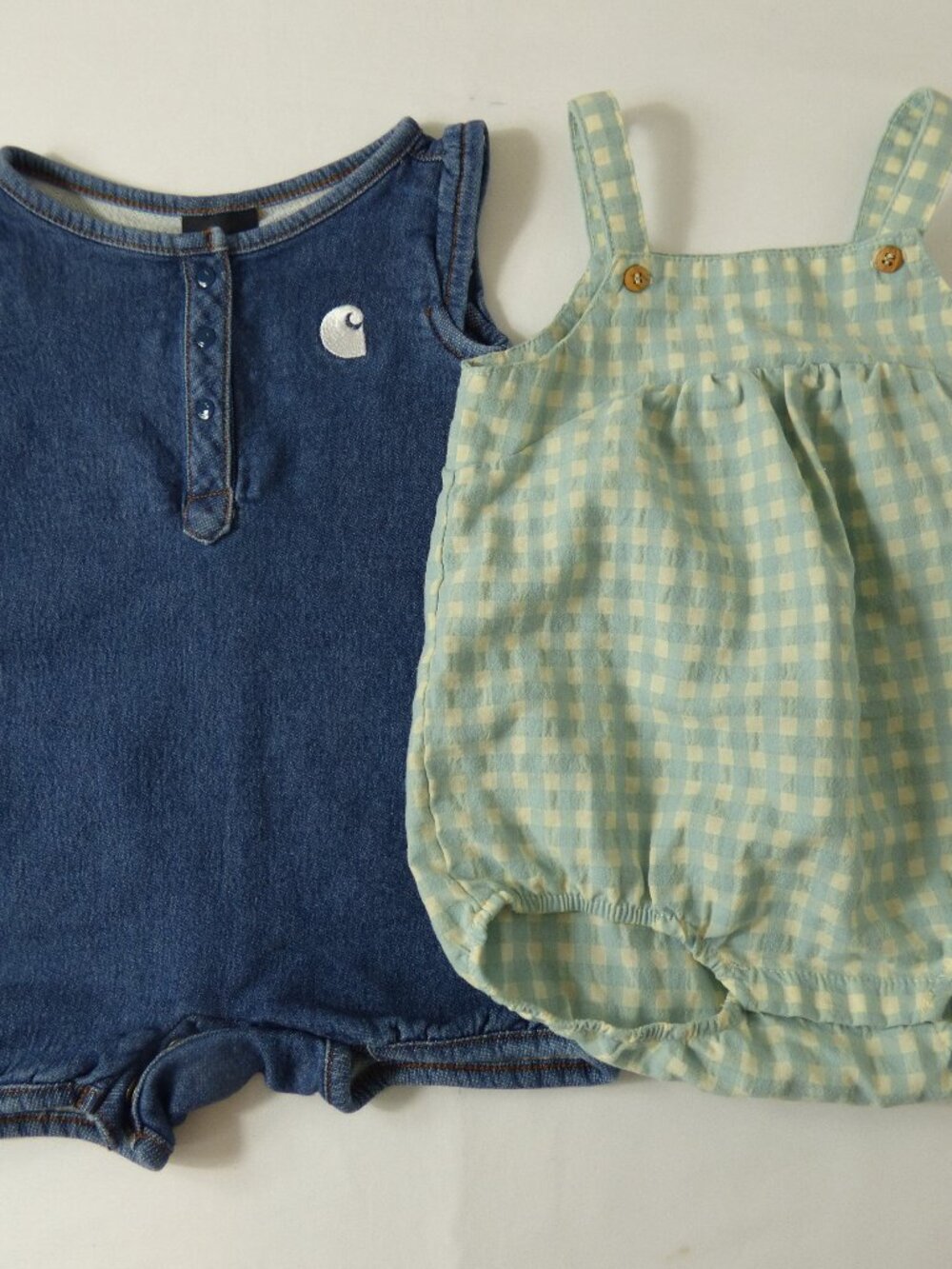 ZARA & Carhart Baby Shortall Romper Set, Size 6-12 Months